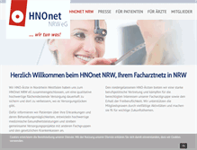 Tablet Screenshot of hnonet-nrw.de